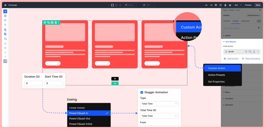 add-action-to-create-animation-in-divi Add Action To Create Animation In Divi